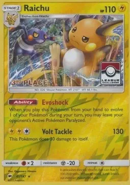 Raichu (League Challenge) [3rd Place]