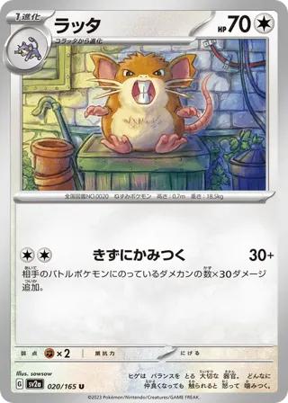 Raticate (Master Ball Pattern)