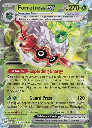 Forretress ex - 005/193