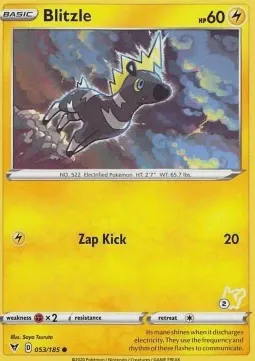 Blitzle (#2 Pikachu Stamped)