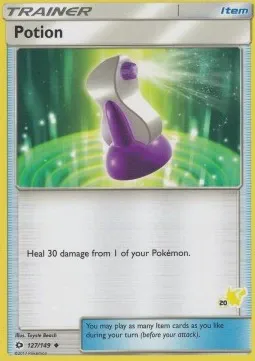 Potion (#20 Pikachu Stamped)