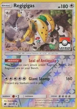 Regigigas (League Challenge) [4th Place]