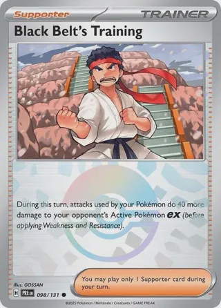 Black Belt's Training - 098/131 (Poke Ball Pattern)