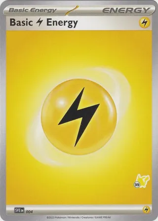 Basic Lightning Energy - Pikachu 39