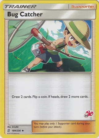 Bug Catcher - 189/236 (#34 Charizard Stamped)