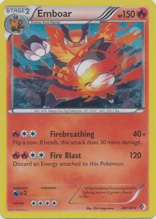 Emboar - 26/149 (Cosmos Holo)