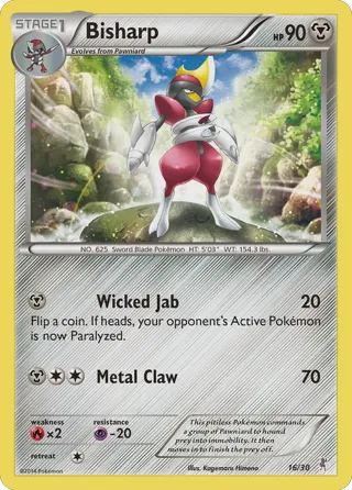 Bisharp (#16 Non-Holo)