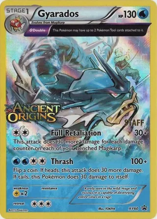 Gyarados - XY60 (Prerelease) [Staff]