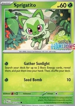Sprigatito (Pokemon Horizons Stamp)
