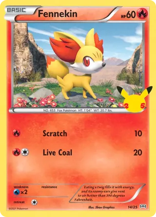 Fennekin - 14/25