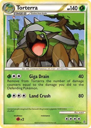 Torterra - 10/95 (Cracked Ice Holo)