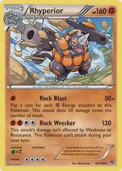 Rhyperior - 62/146 (Cosmos Holo)