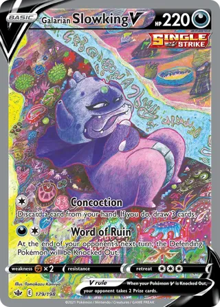 Galarian Slowking V (Alternate Full Art)