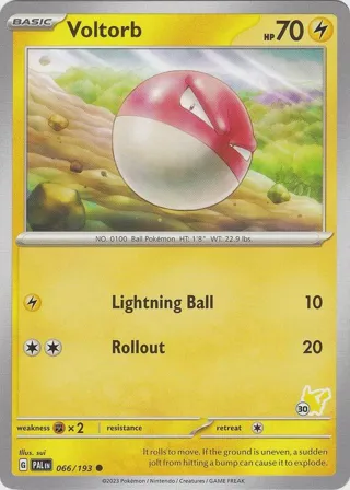 Voltorb - Pikachu 30