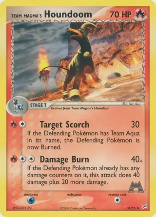 Team Magma's Houndoom - 34/95