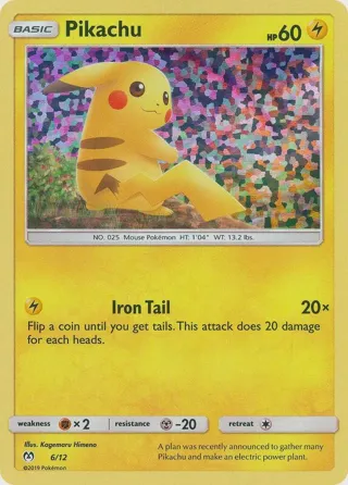 Pikachu - 6/12