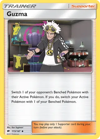 Guzma - 115/147 (Regional Championships)