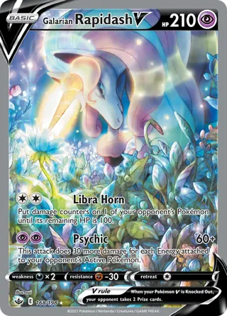Galarian Rapidash V (Alternate Full Art)