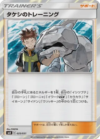 Brock's Training