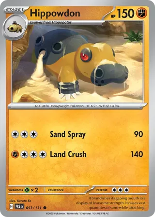 Hippowdon (Poke Ball Pattern)