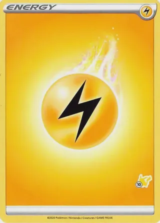 Lightning Energy (#10 Pikachu Stamped)