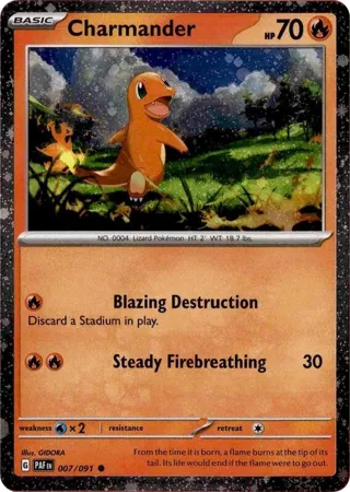 Charmander - 007/091 (Cosmos Holo)