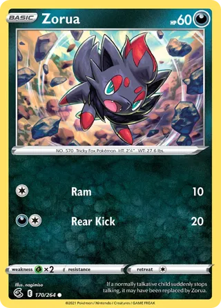 Zorua - 170/264 (Eevee Stamped)