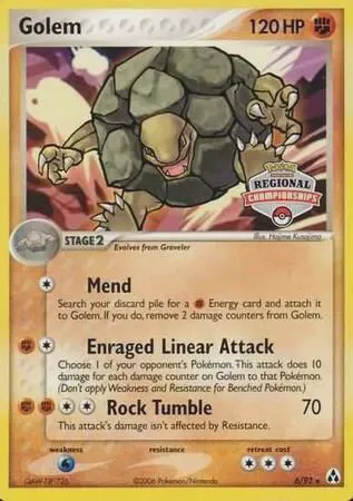 Golem - 6/92 (Regional Championships)