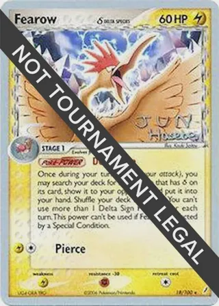 Fearow (Delta Species) - 2007 (Jun Hasebe)