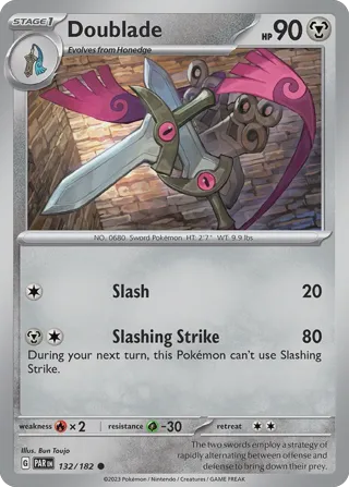Doublade - 132/182 (Cosmos Holo)