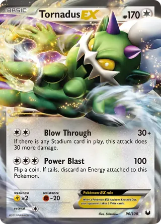 Tornadus EX - 2012 (Zachary Bokhari)