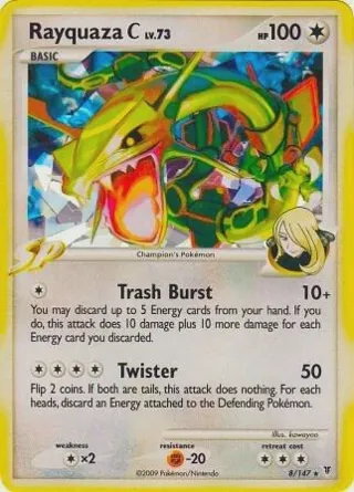 Rayquaza C - 8/147 (Cracked Ice)