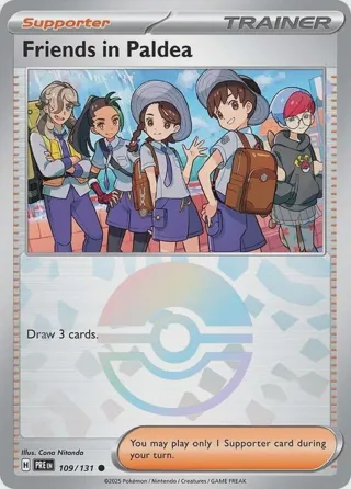 Friends in Paldea - 109/131 (Poke Ball Pattern)