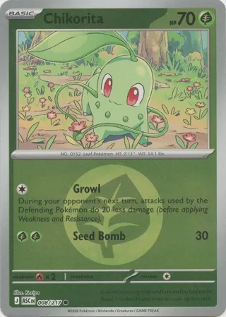 Chikorita (Energy Symbol Pattern)