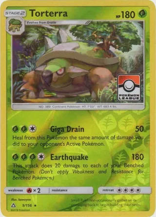 Torterra - 9/156 (Pokemon League)