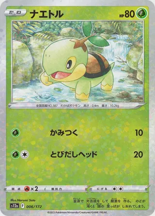 Turtwig - 006/172 (Mirror Holofoil)