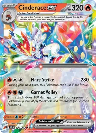 Cinderace ex - 028/142