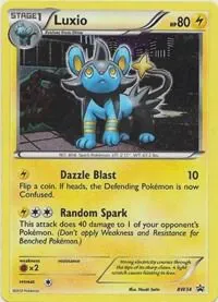 Luxio - BW34 (Cracked Ice Holo)