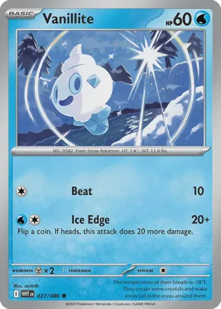 Vanillite (Poke Ball Pattern)