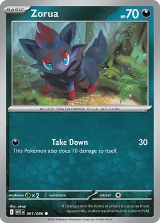 Zorua (Master Ball Pattern)