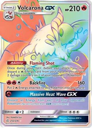 Volcarona GX (Secret)
