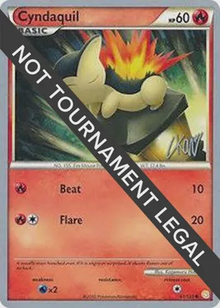 Cyndaquil - 2011 (Christopher Kan)