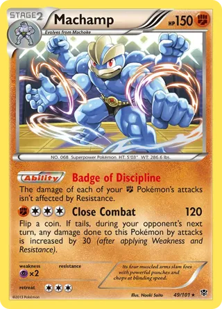 Machamp - 49/101 (Cosmos Holo)