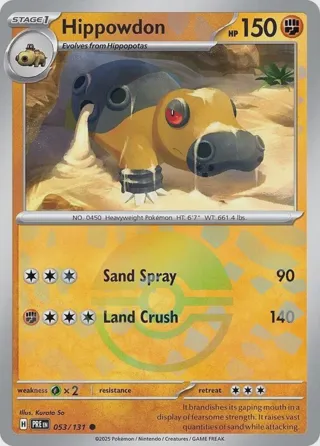 Hippowdon (Poke Ball Pattern)