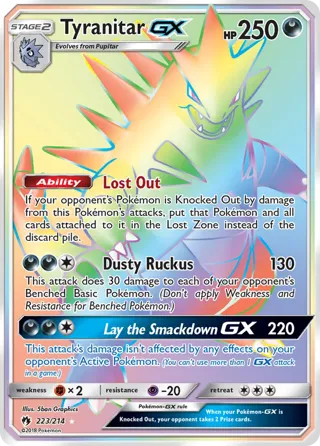 Tyranitar GX (Secret)