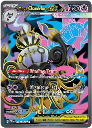 Mega Chandelure ex - 099/084