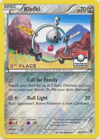 Klefki - 66/119 (Pokemon League) [3rd Place]