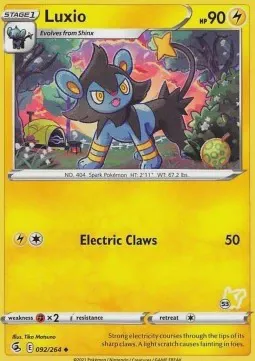 Luxio (#53 Pikachu Stamped)