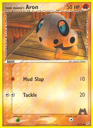 Team Magma's Aron - 58/95