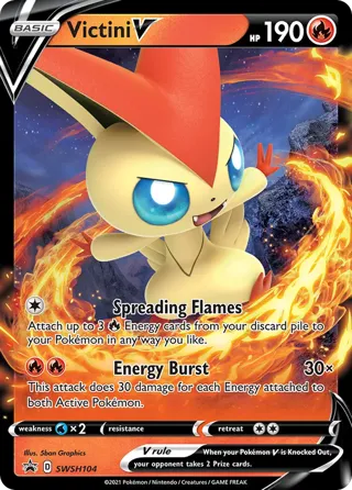 Victini V - SWSH104